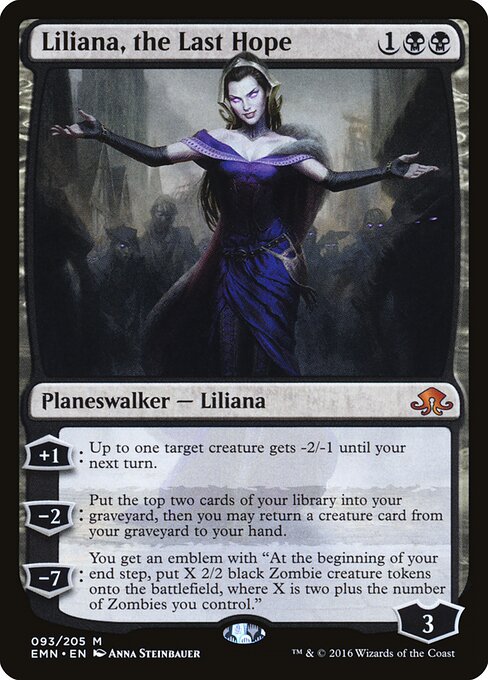 Liliana, the Last Hope card art