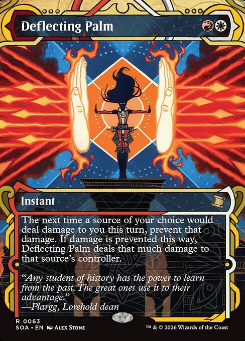 Deflecting Palm card art
