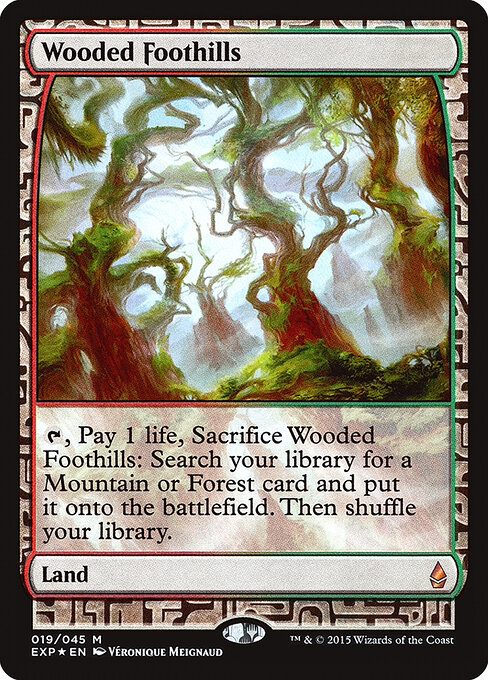 Wooded Foothills card art