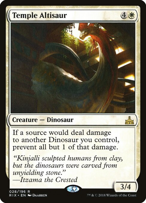 Temple Altisaur card art