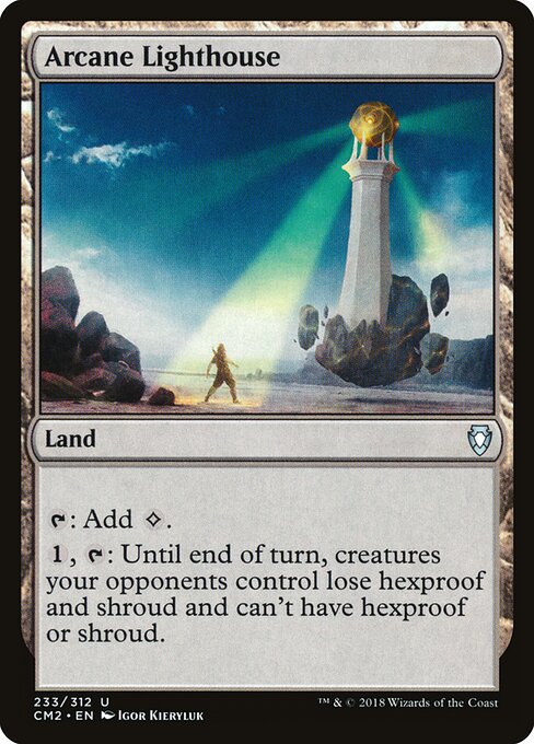 Arcane Lighthouse card art