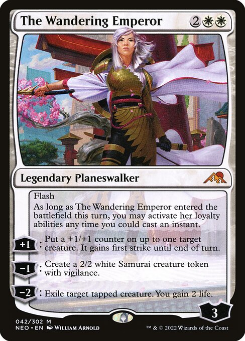 The Wandering Emperor card art