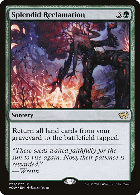 Splendid Reclamation card art