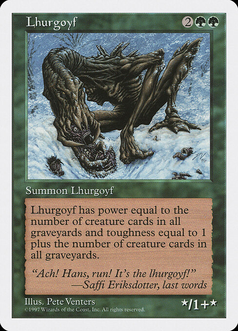 Lhurgoyf card art
