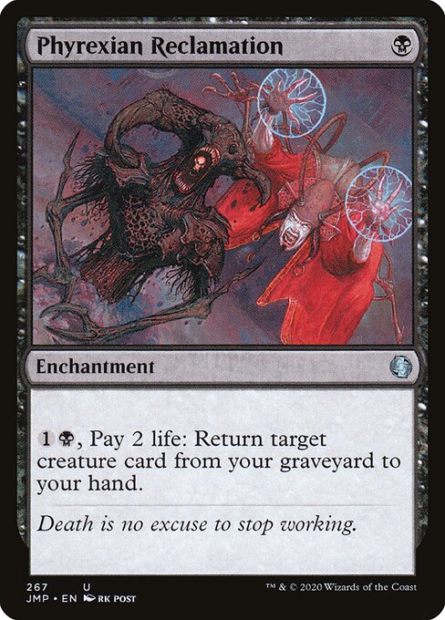 Phyrexian Reclamation card art