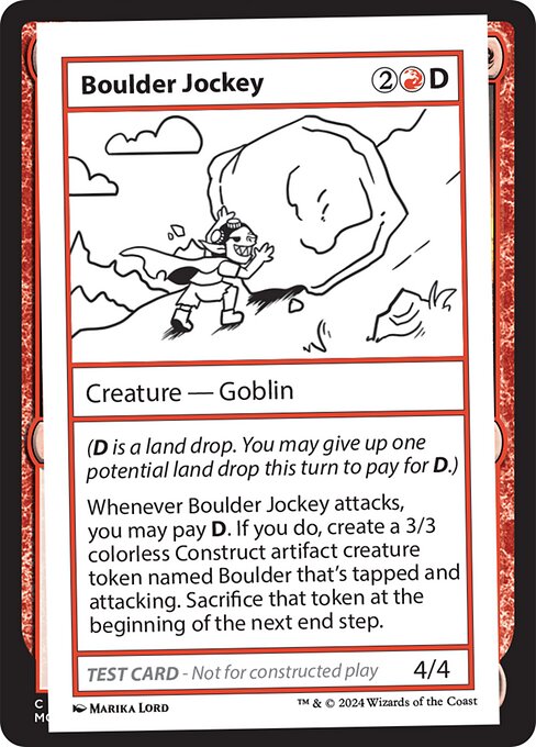 Boulder Jockey card art
