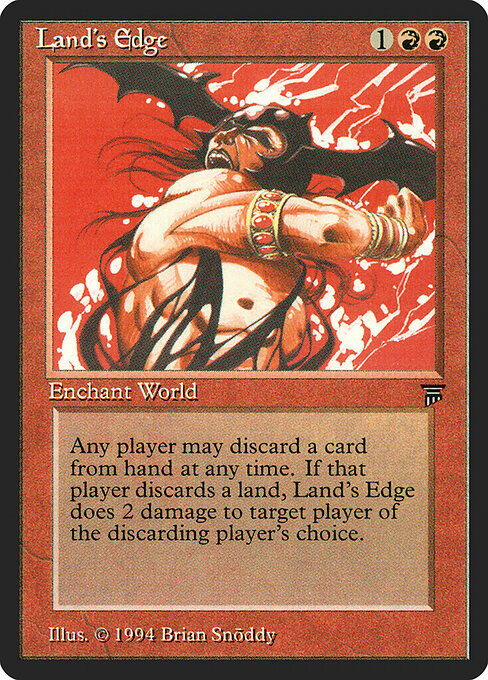 Land's Edge card art