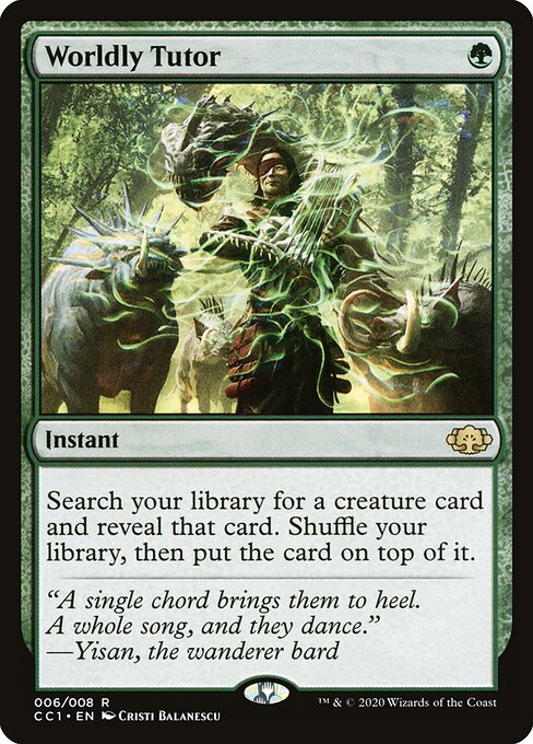 Worldly Tutor card art