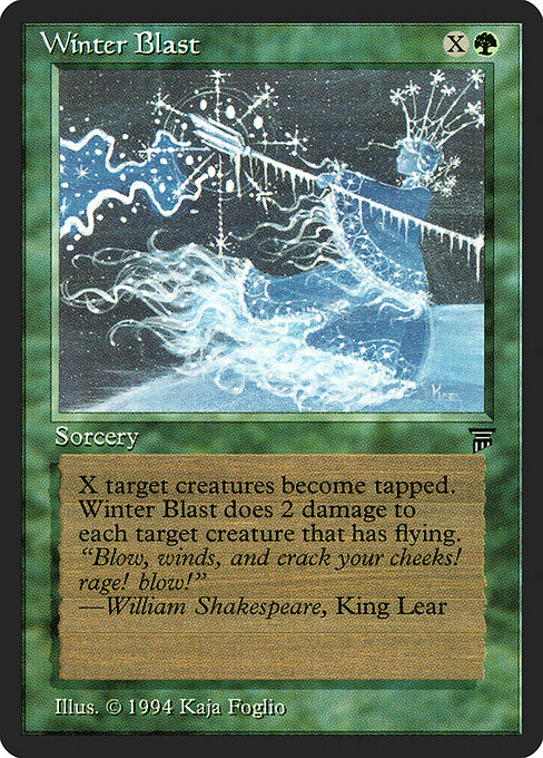 Winter Blast card art