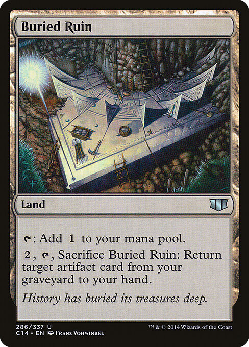 Buried Ruin card art