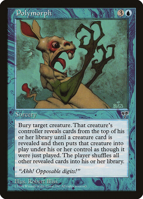 Polymorph card art