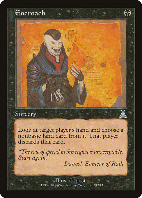 Encroach card art