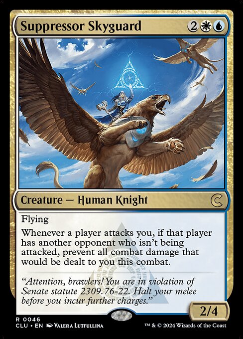 Suppressor Skyguard card art