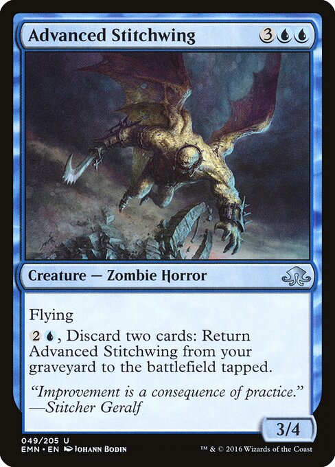 Advanced Stitchwing card art