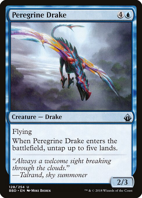 Peregrine Drake card art