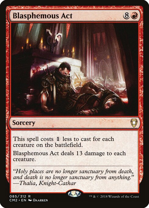 Blasphemous Act card art