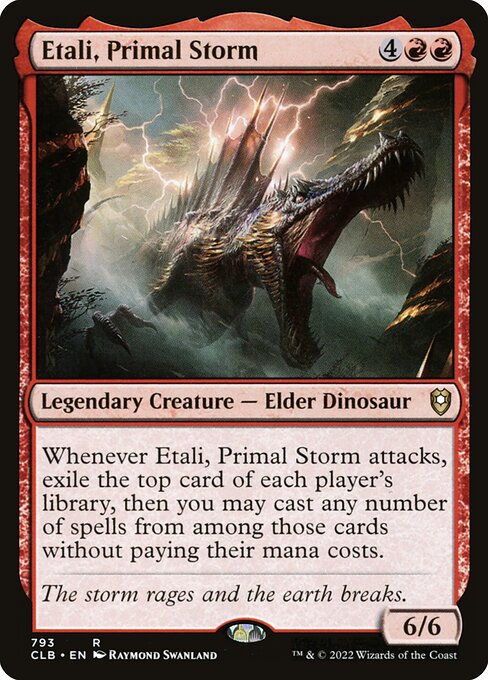 Etali, Primal Storm card art