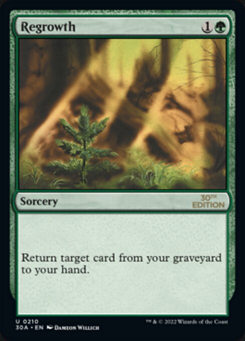 Regrowth card art