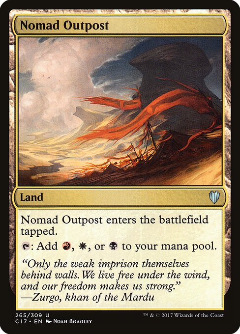 Nomad Outpost card art