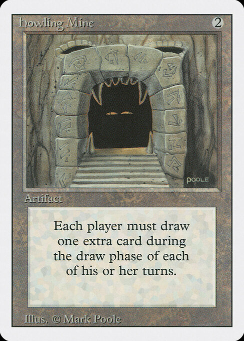 Howling Mine card art