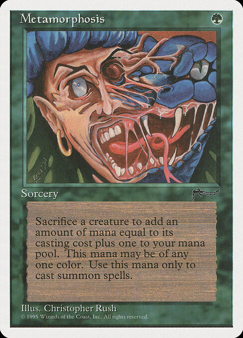Metamorphosis card art