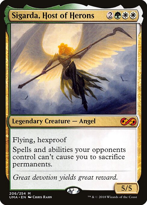 Sigarda, Host of Herons card art