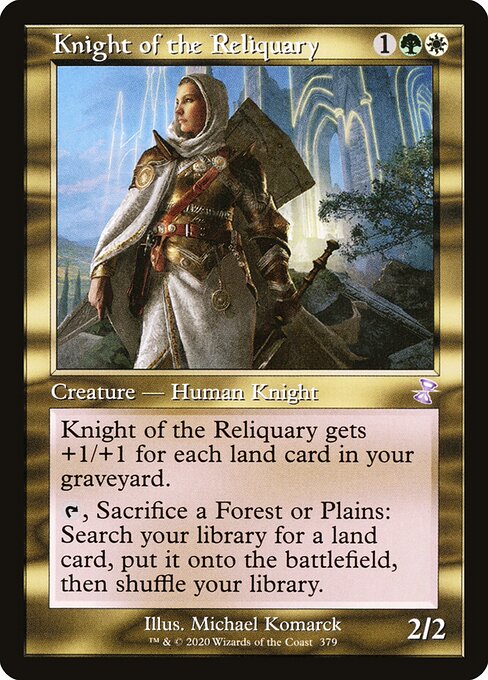 Knight of the Reliquary card art