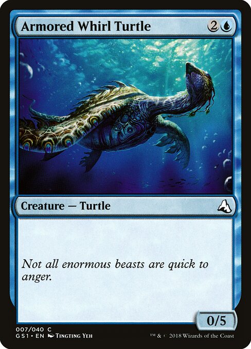 Armored Whirl Turtle card art