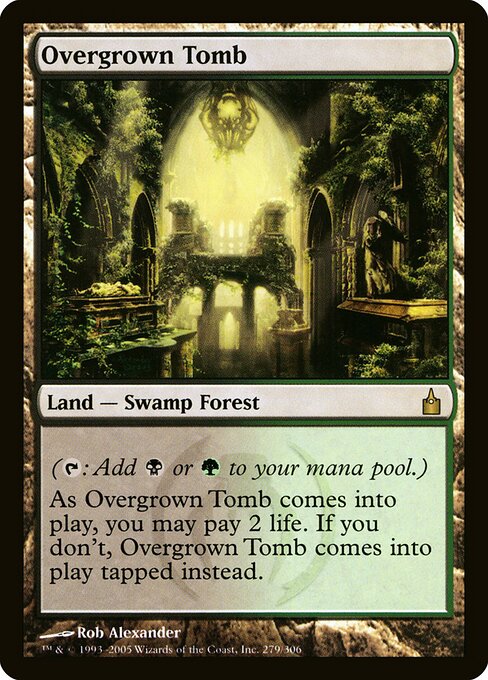 Overgrown Tomb card art