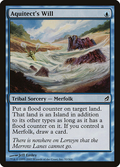 Aquitect's Will card art