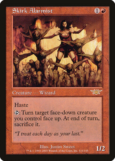 Skirk Alarmist card art
