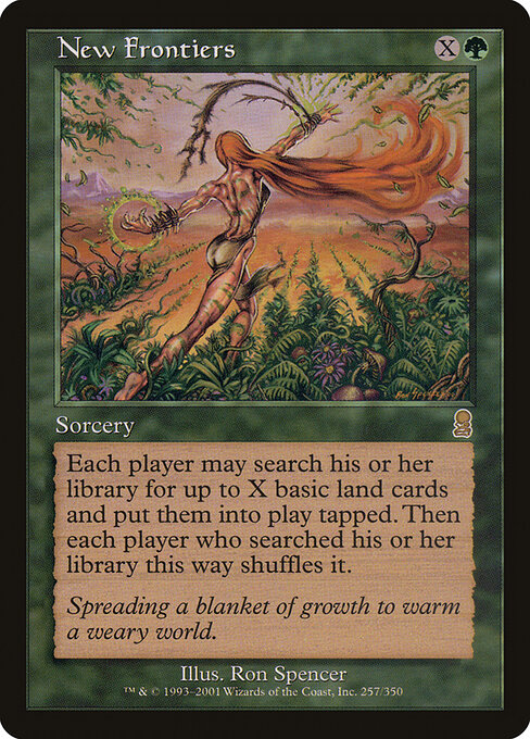 New Frontiers card art