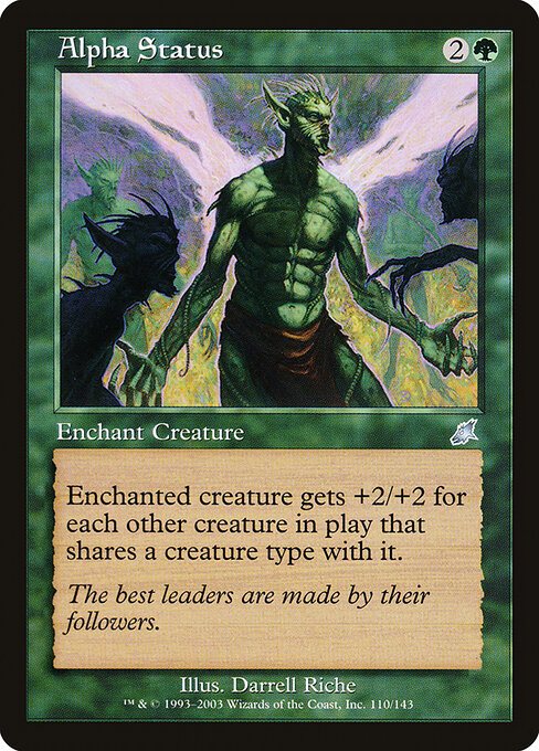 Alpha Status card art