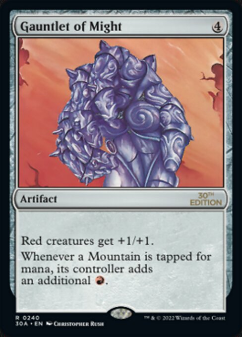 Gauntlet of Might card art