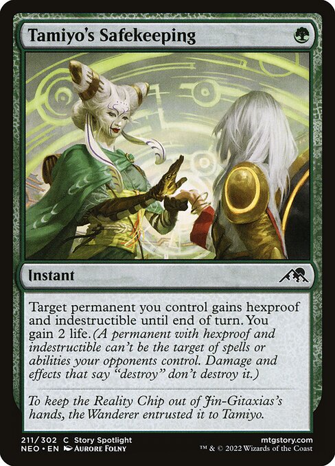 Tamiyo's Safekeeping card art