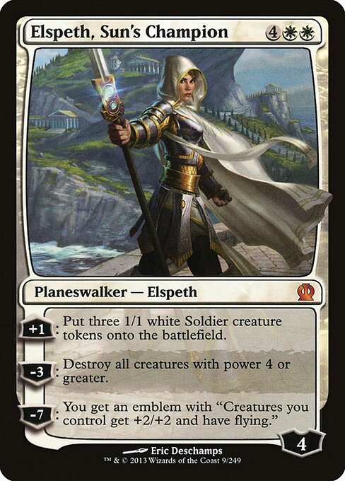 Elspeth, Sun's Champion card art