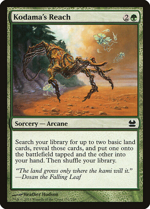 Kodama's Reach card art