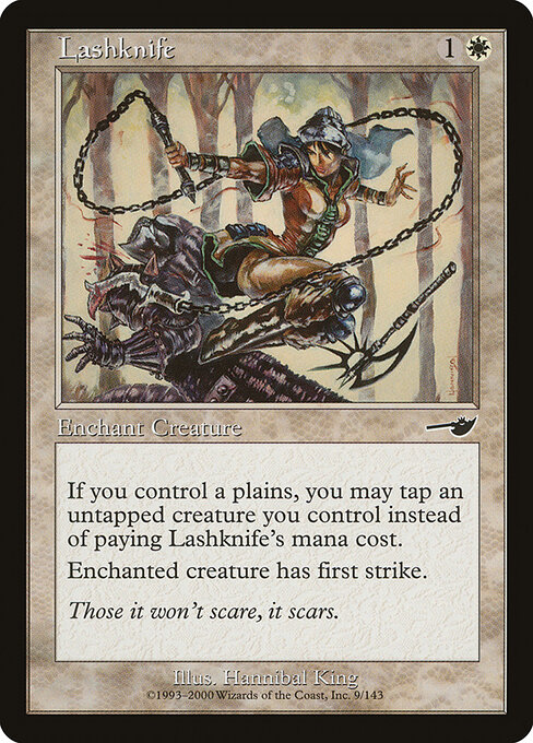 Lashknife card art