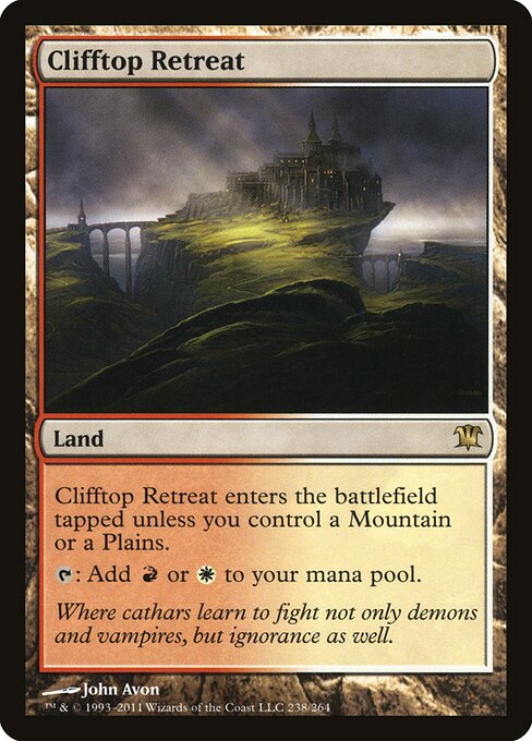 Clifftop Retreat card art