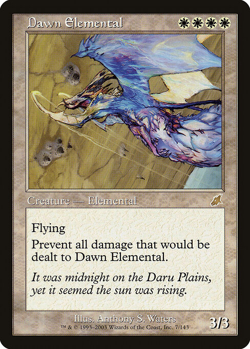 Dawn Elemental card art