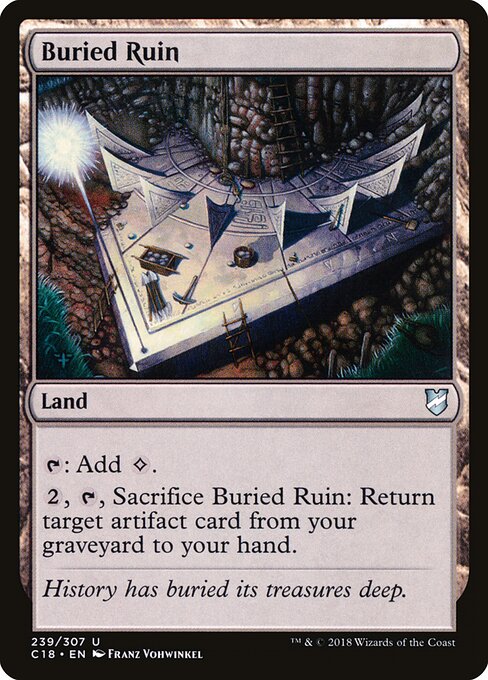 Buried Ruin card art