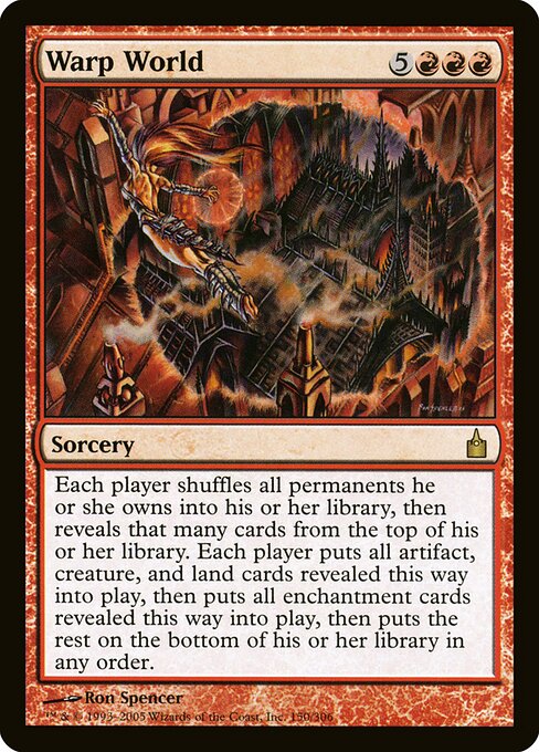 Warp World card art