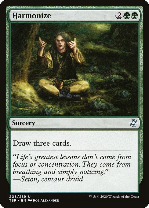 Harmonize card art