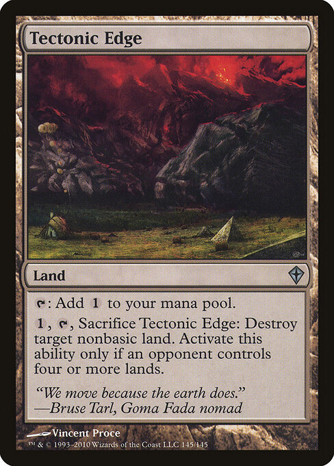 Tectonic Edge card art