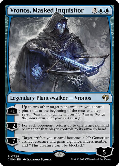 Vronos, Masked Inquisitor card art