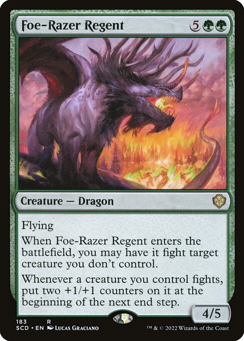 Foe-Razer Regent card art