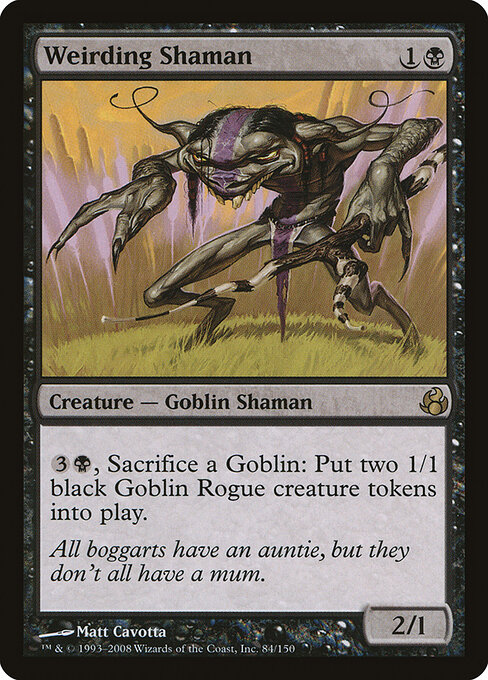 Weirding Shaman card art