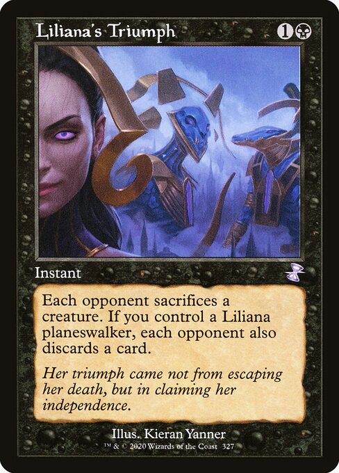 Liliana's Triumph card art