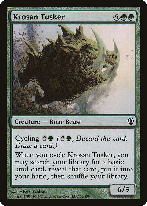 Krosan Tusker card art