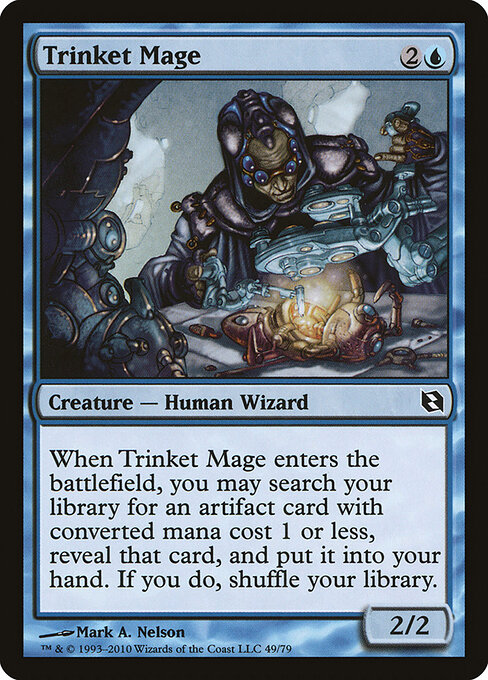Trinket Mage card art